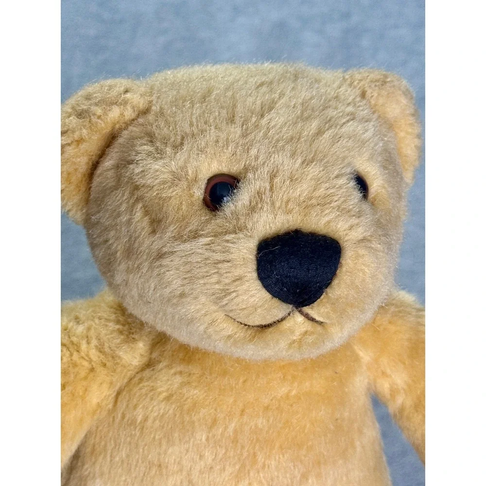 Ralph Lauren Romance Teddy Bear Plush Gold Tan Pink Paws Collectible 12 inch